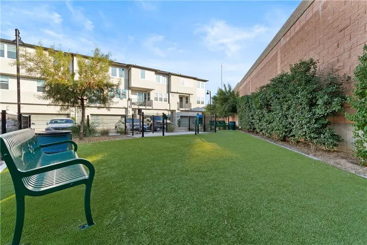 Pet friendly amenities in the gated community