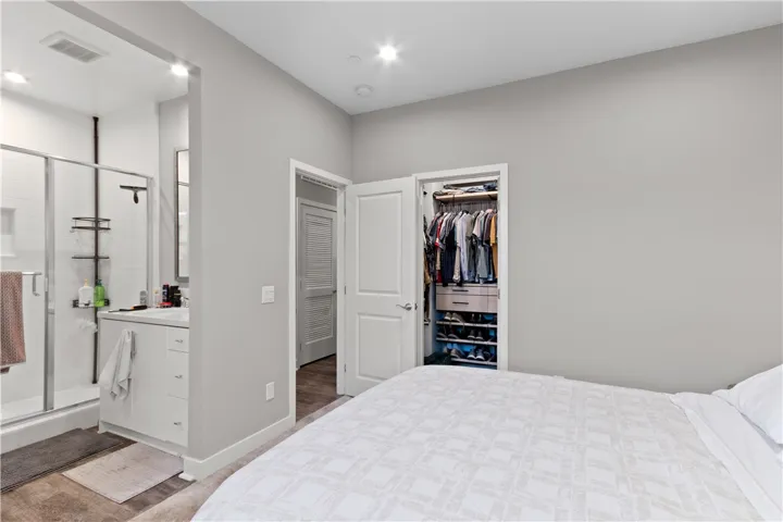 Spacious primary suite with abundant natural light