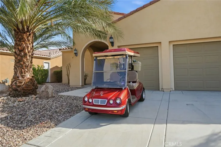 Golf-Cart Garage Space - Mercedes Themed Golf-Cart (Negotiable)
