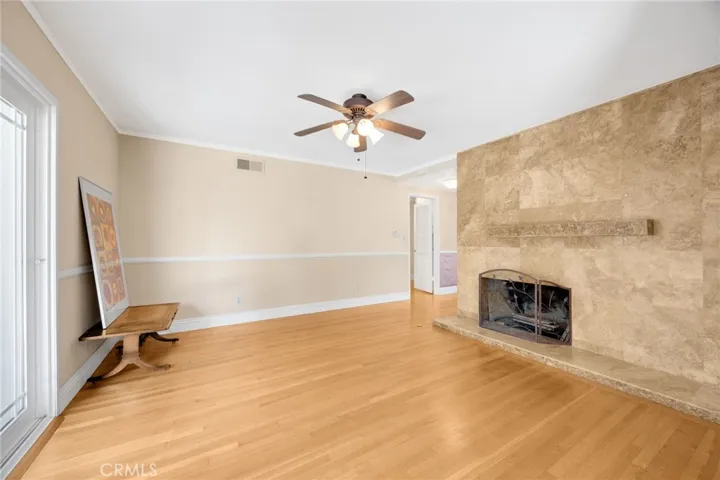 Family Room with Fireplace