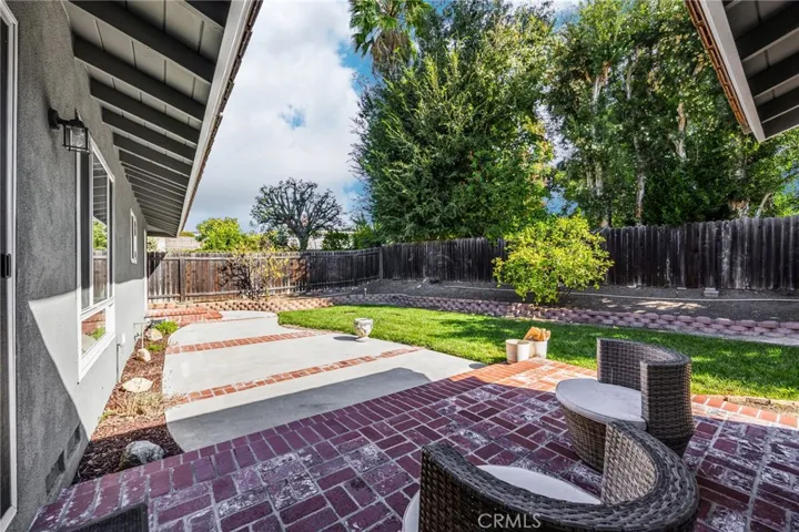   Back Yard Patio