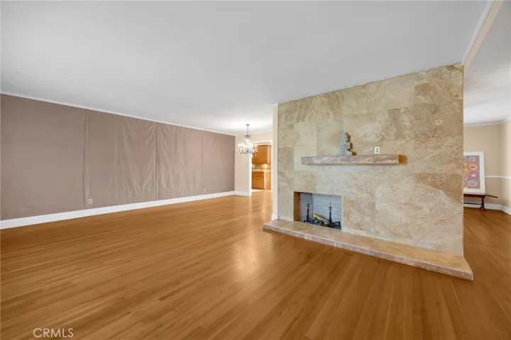 Living Room with Fireplace
