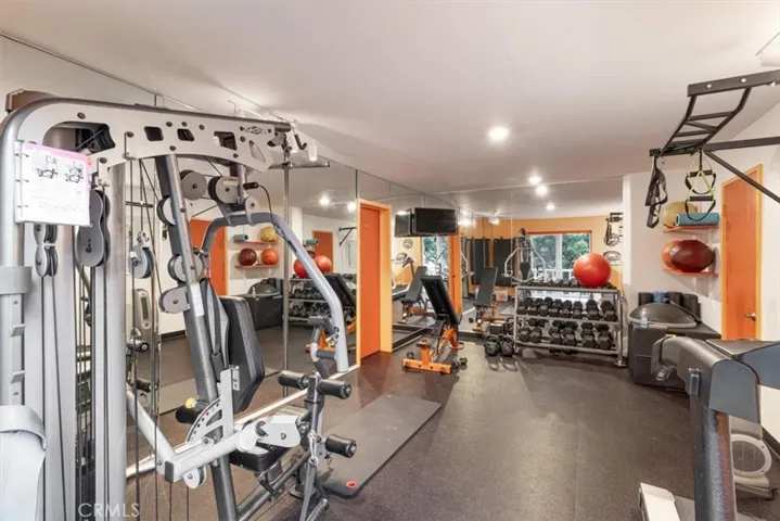 MODERN WORKOUT ROOM...