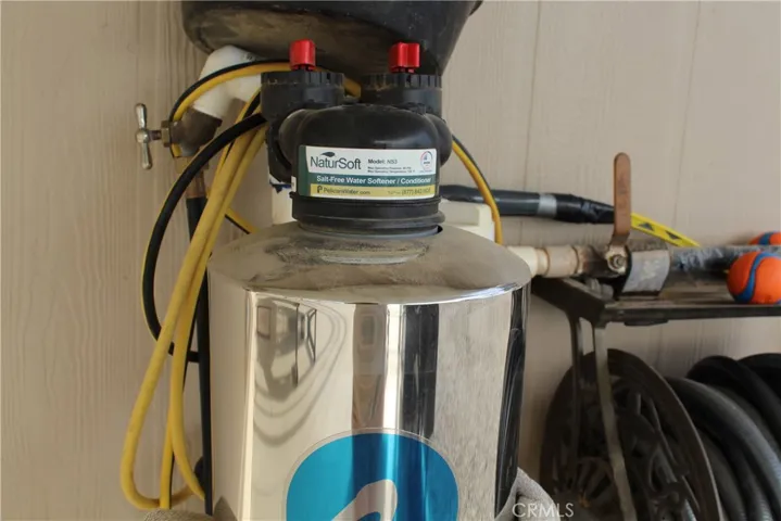 Water softener added for irrigation and misting system (misting system not installed)