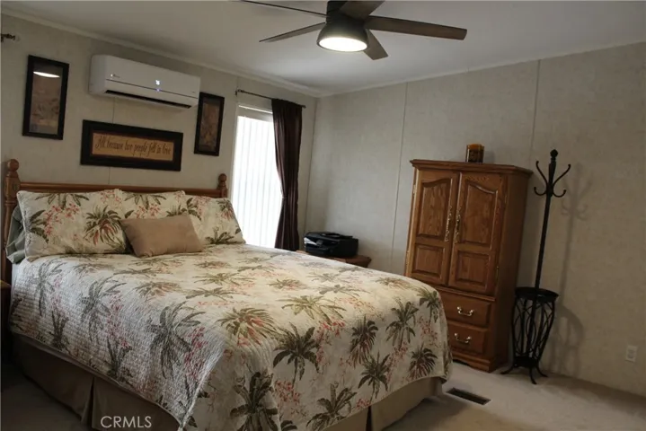 Primary bedroom with ensuite, and walk in closet