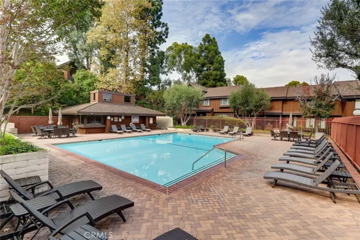 Resort like pool and clubhouse