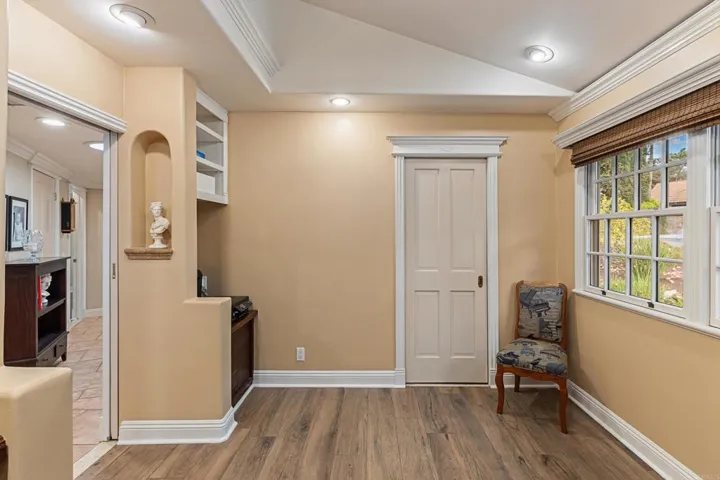 View faces front of house - Currently used as office but is actually a bedroom w/closet