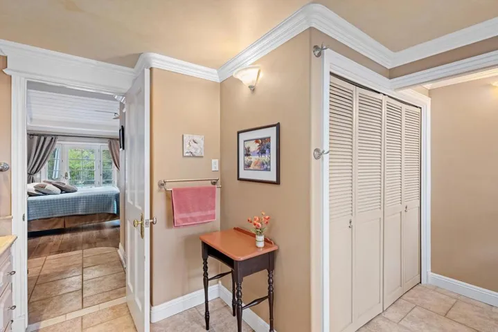 The 2nd closet is cedar-lined and spacious inside