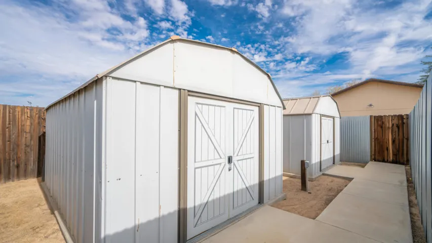 Additional storage sheds 2