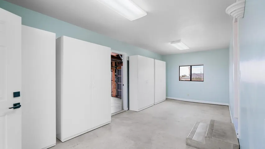 Bonus room looking into garage