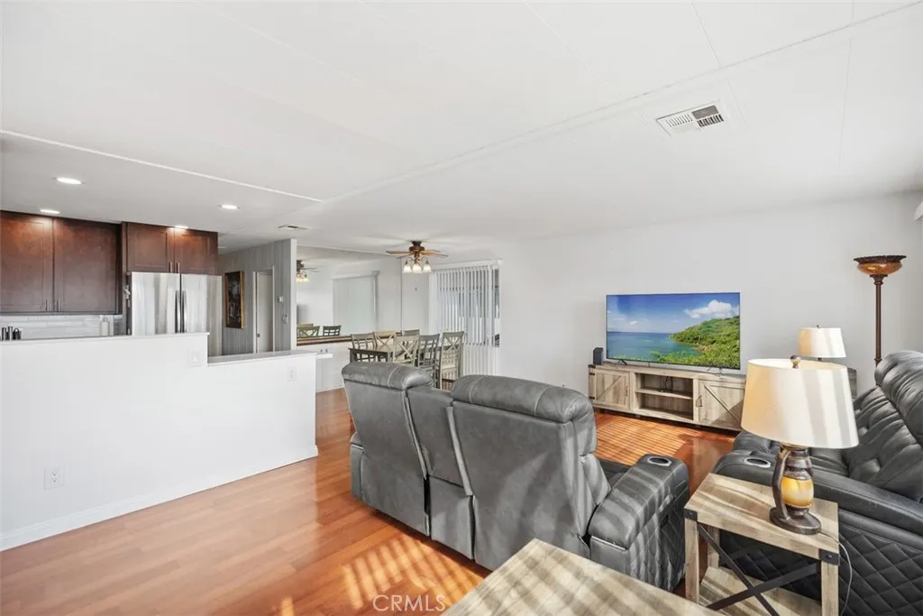 Living Room towards kitchen and dining room
