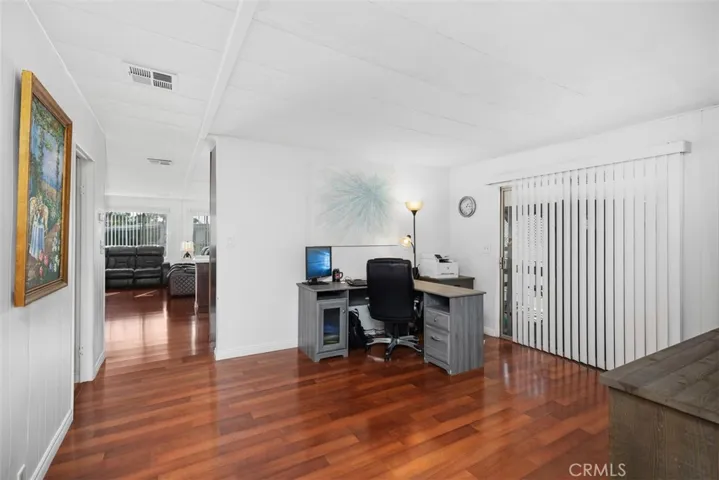 den, currently used as a office