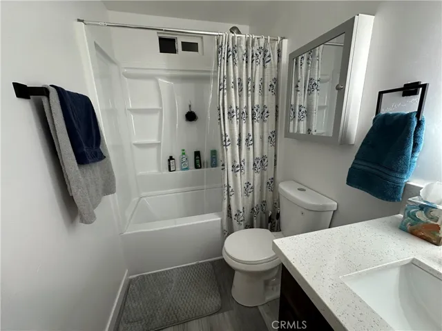 View of Tub in guest bathroom
