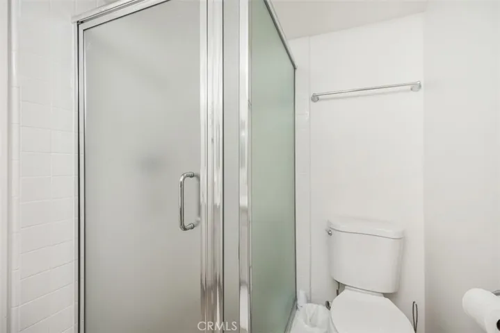Guest bathroom with new shower