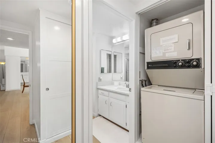 Laundry in ensuite bathroom