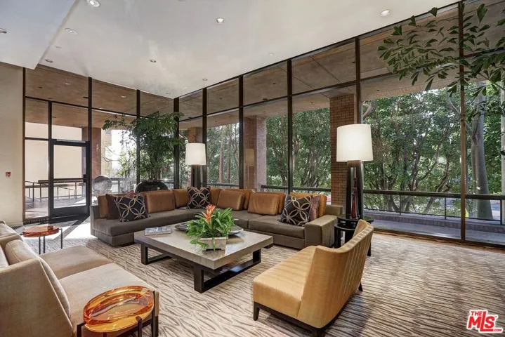 Building Entry Seating Area