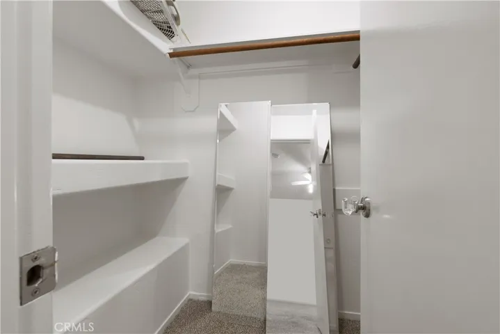 Primary walk-in closet