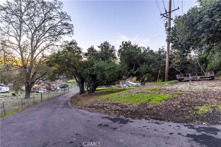Driveway from house