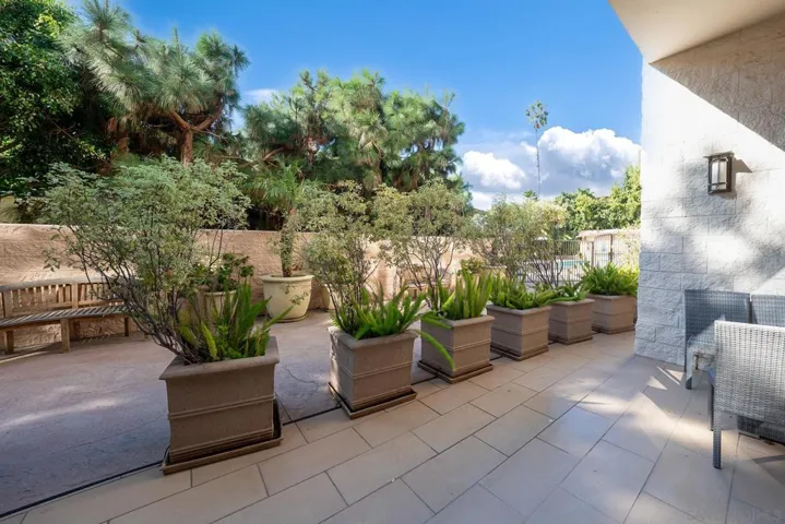 PATIO AREA ON WAY TO POOL AND SPA