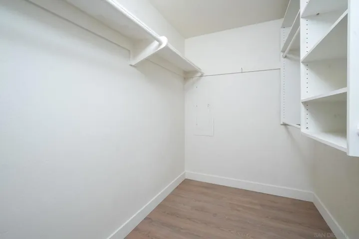 MASTER BR WALK IN CLOSET VIEW FROM BEDROOM