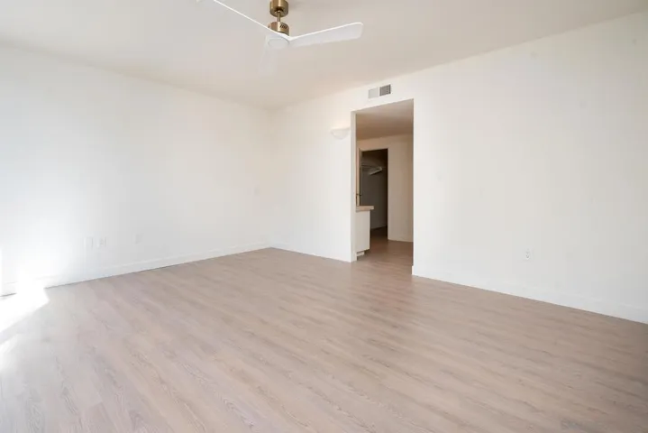 VIEW FROM MASTER BR OF BA AND WALK-IN CLOSET
