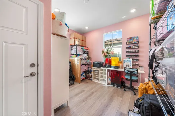 Downstairs Multi-Gen living area (currently used as craft room)