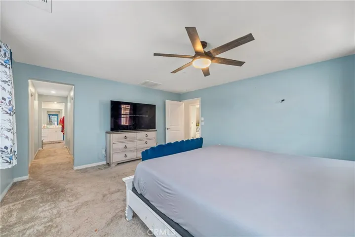 Master Bedroom leading to Master Bathroom