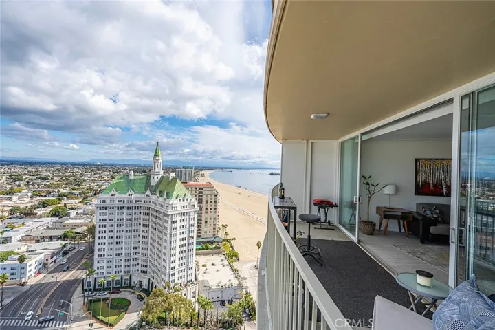 Drone Balcony View