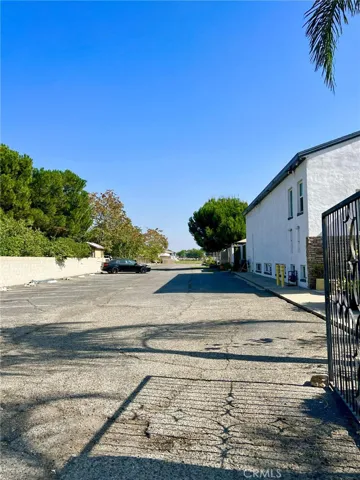 entrance to property
