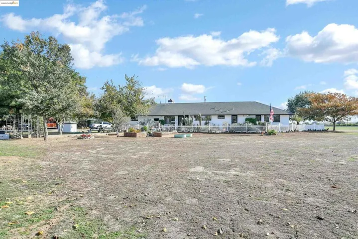 Rear view of house