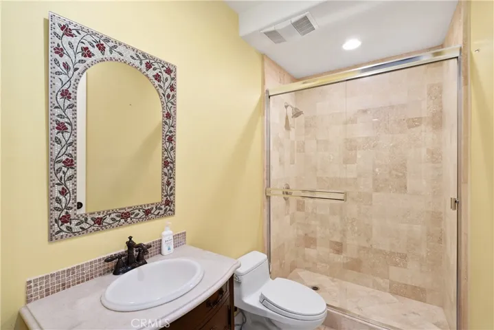 Secondary bathroom