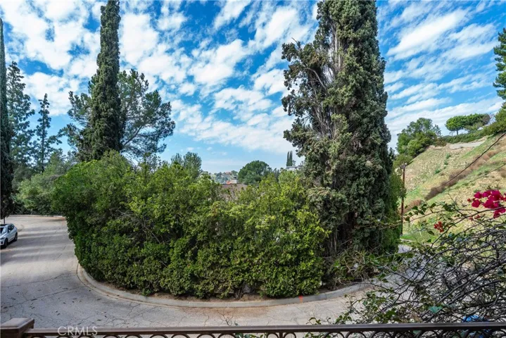 View from living room