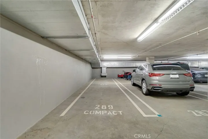 Level P2: Tandem assigned parking space.