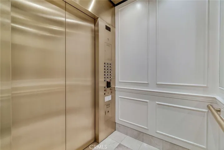 Condo elevator.
