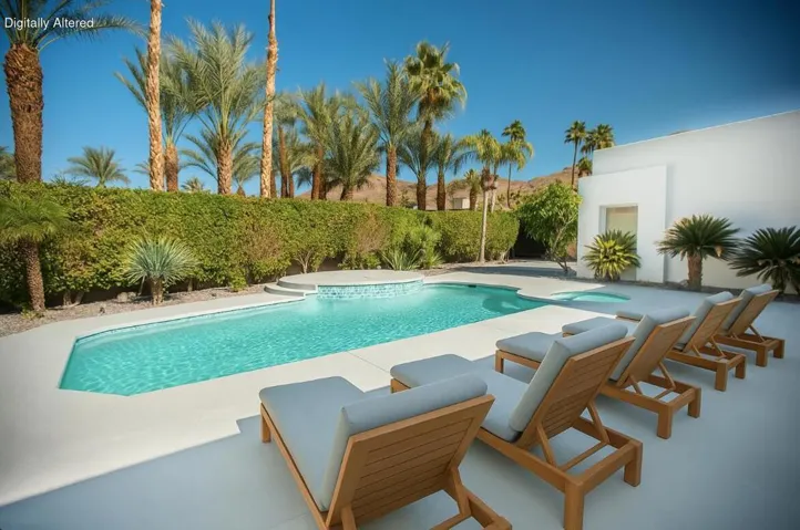 Virtually Staged Pool 4