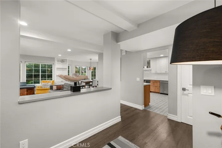 Add a door and enclose the wall for 3rd bedroom.