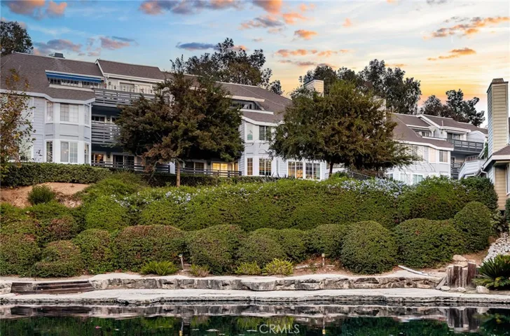 Amazing view of the back from the lake