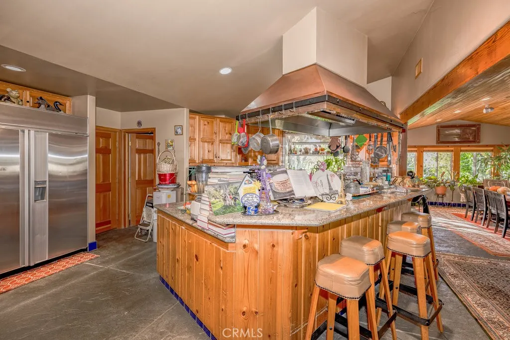 Kitchen with view to dining room