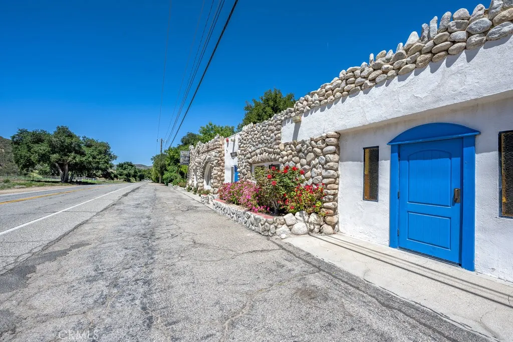 Blue Door is entrance to the Banquet Room