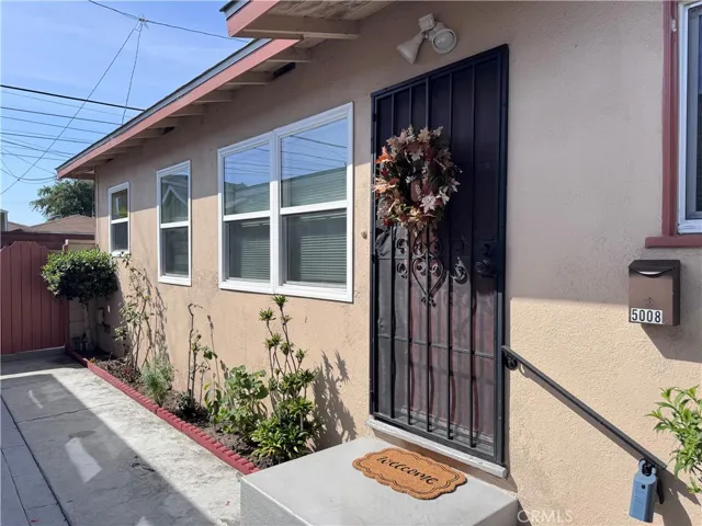 Back Unit Entrance