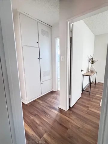 Back Unit hallway with Storage