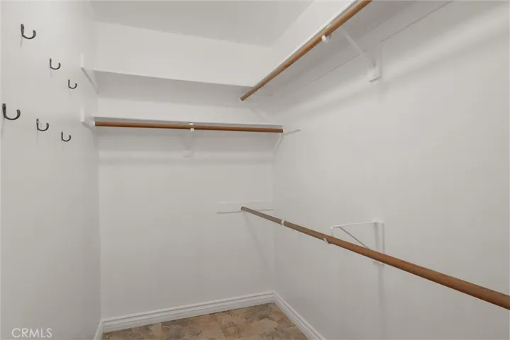 Walk in Closet in Primary Bedroom