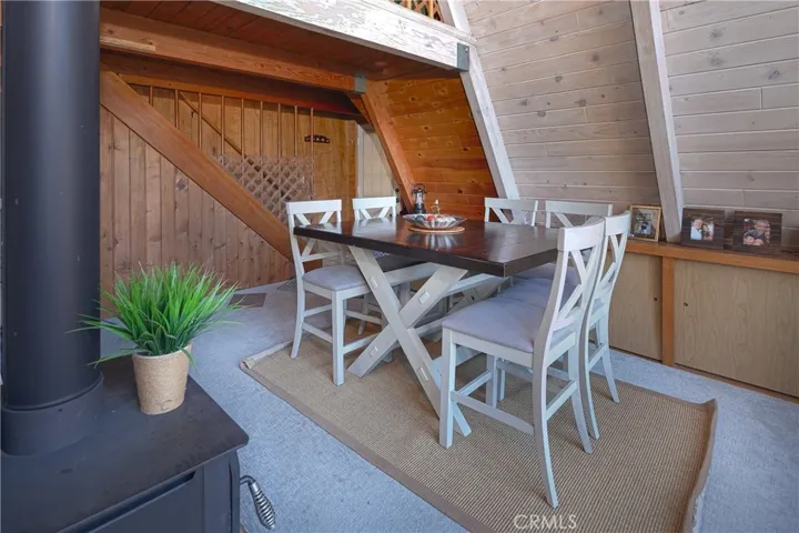 Main unit (A-frame) living room