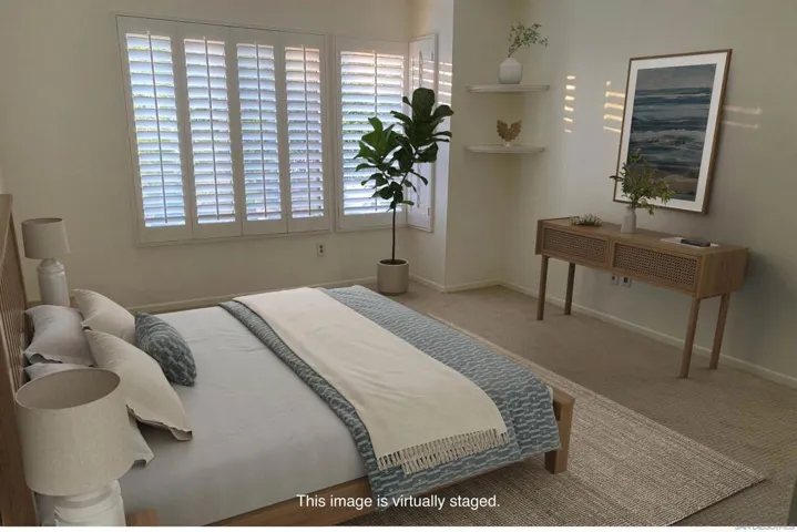 Secondary Bedroom - Virtually Staged
