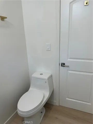 Hallway toilet