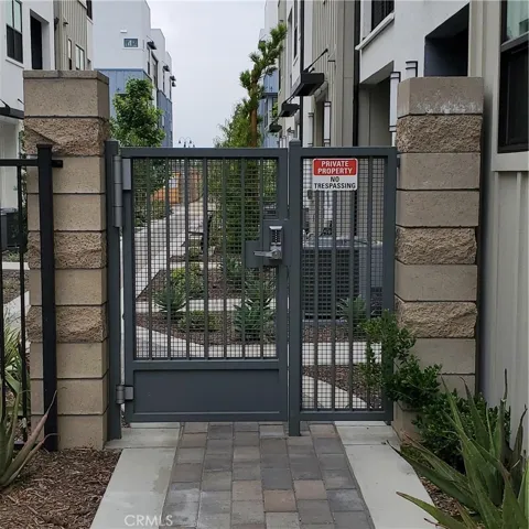 Security Gate - Coded for Entry