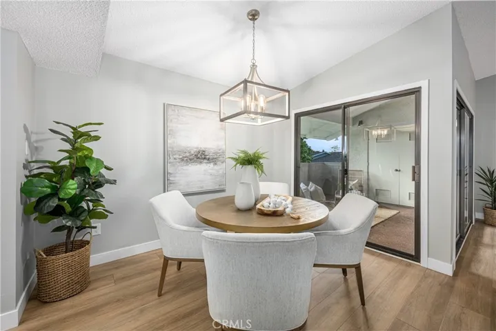 Dining Area and Slider to Deck