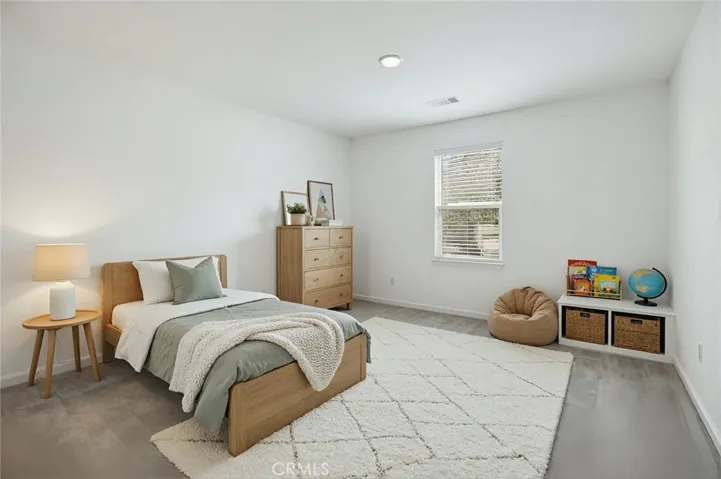 Bedroom #3. This photo is virtually staged.