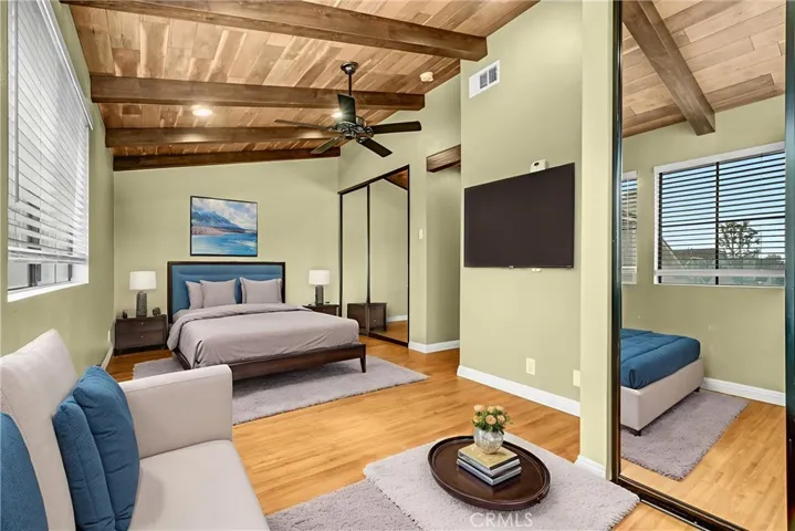 Primary Bedroom - virtually staged