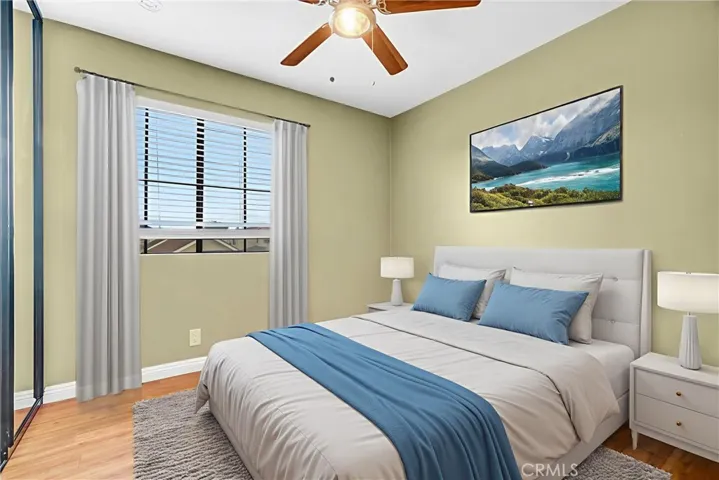 Bedroom - Virtually staged